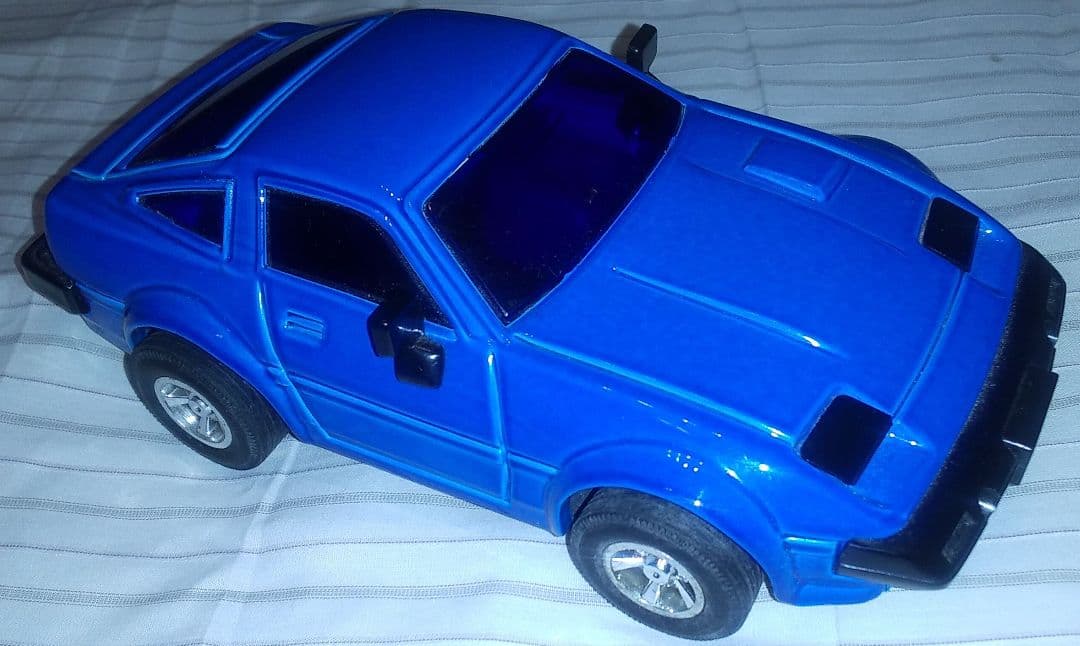 イチコー　フェアレディZ　ブリキ　青色ブルー　超希少色　中古　レトロ