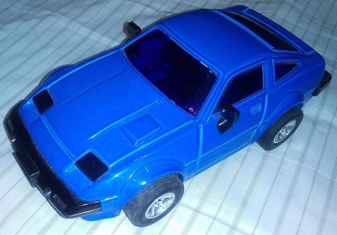 イチコー　フェアレディZ　ブリキ　青色ブルー　超希少色　中古　レトロ