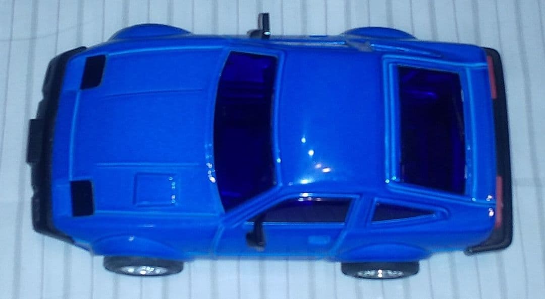 イチコー　フェアレディZ　ブリキ　青色ブルー　超希少色　中古　レトロ