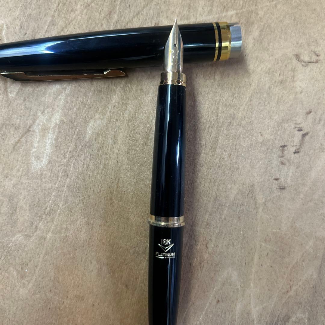 新品 未使用 SAILOR 18k platinum 細字