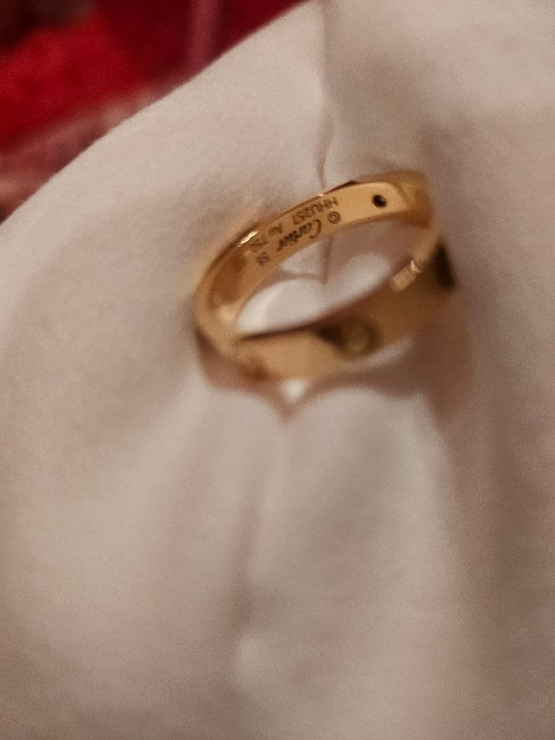 トトロCartier 18Kゴールド リング