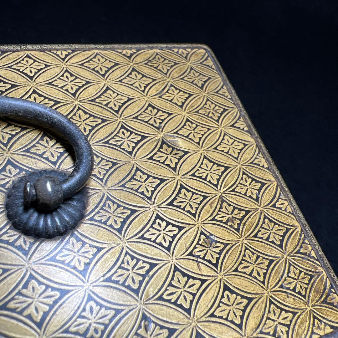 極上蒔絵小箪笥　木箱付　最大長さ約12㎝　東Y8-0105☆2Fチヒエ