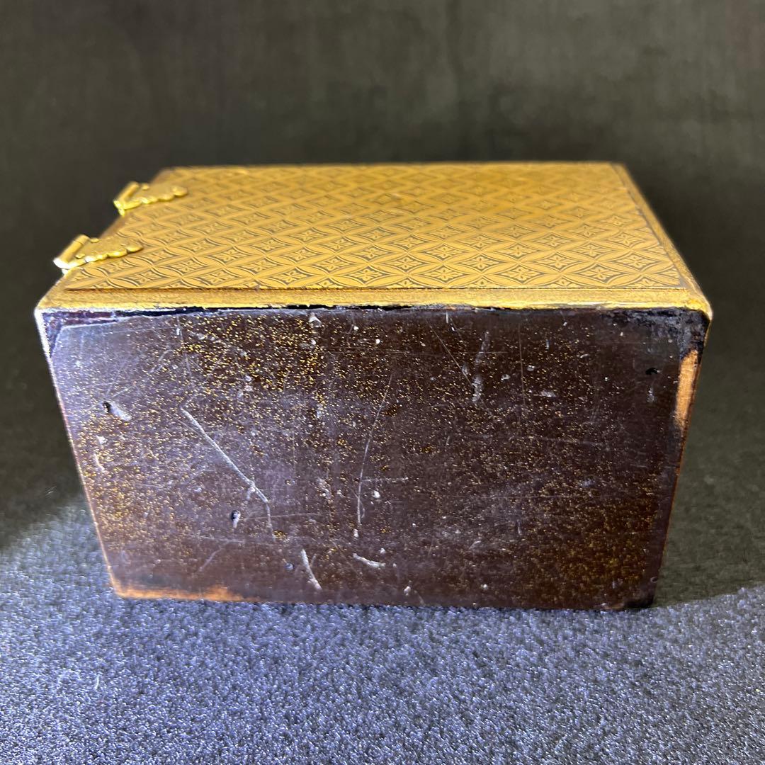 極上蒔絵小箪笥　木箱付　最大長さ約12㎝　東Y8-0105☆2Fチヒエ