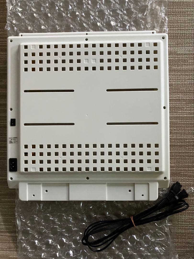 美品 遠赤外線 パネルヒーター ステンレスホルダー付き マイカヒーター 小動物