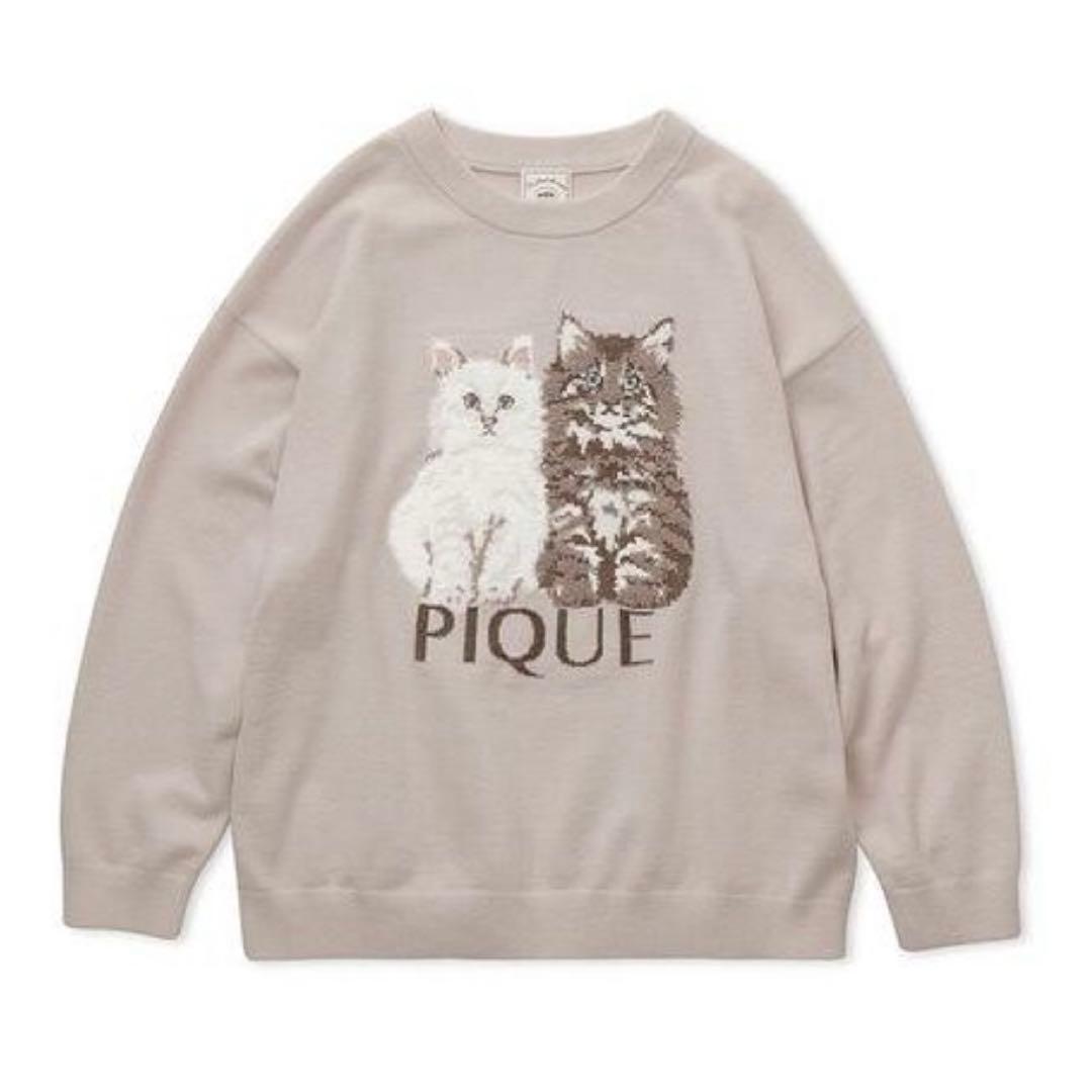 ジェラートピケ ツインキャットジャガードプルオーバー ショートパンツ セット