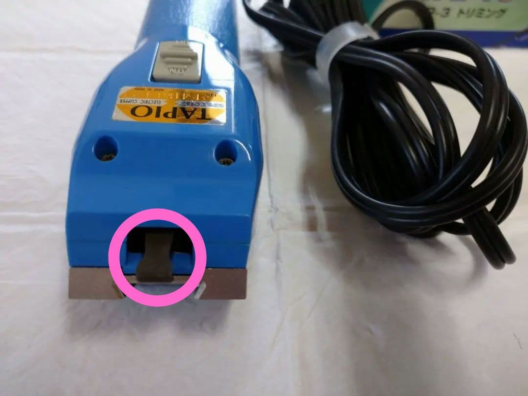 TAPIO バリカン スリム軽量 3刃付き