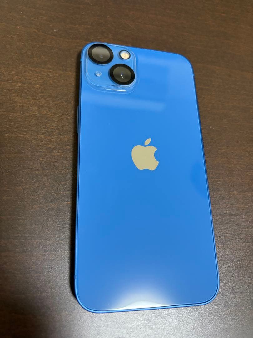 iPhone 13 ブルー 128GB SIMフリー 美品 おまけ付き