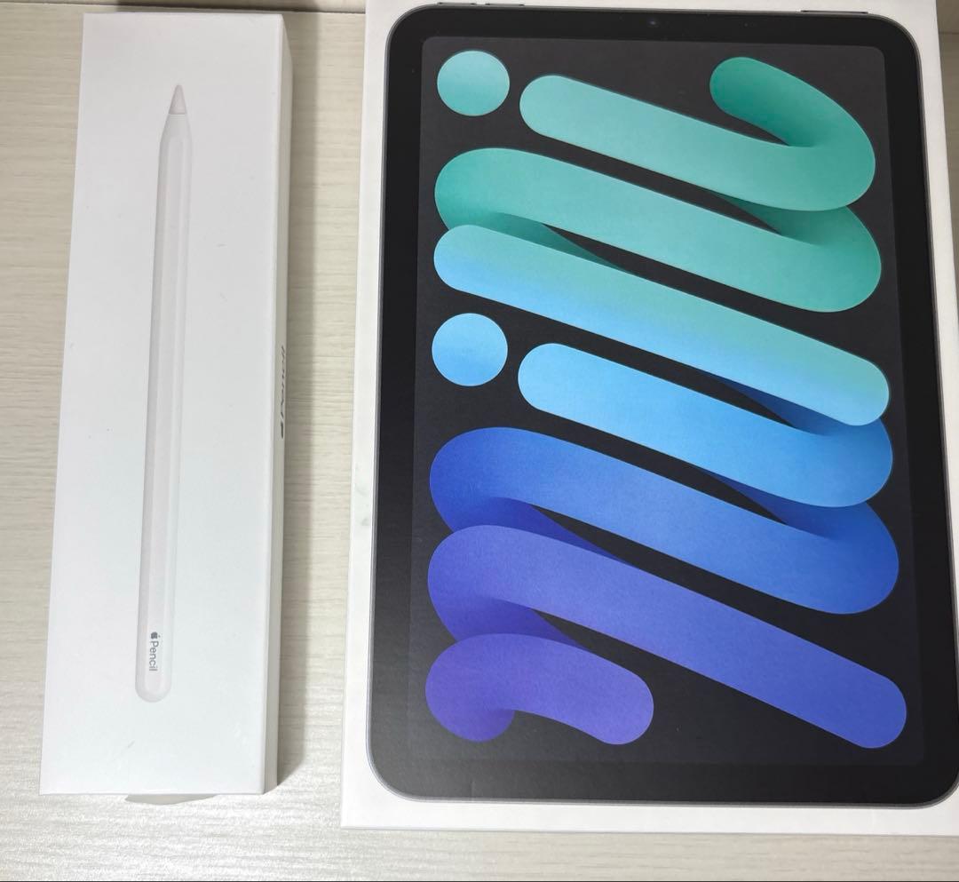 iPad mini 6 256GB Wi-Fi Applepencil2付属