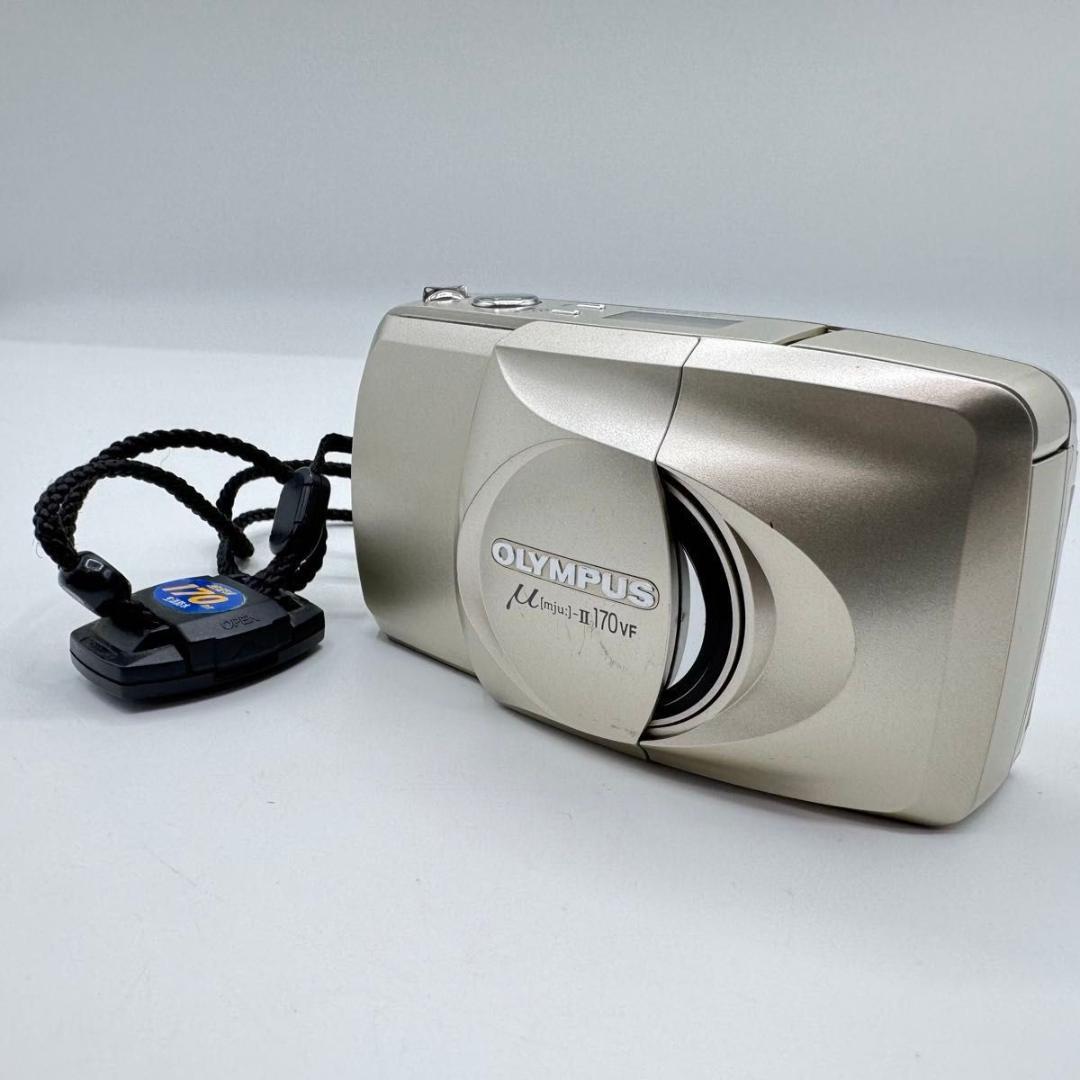 OLYMPUS コンパクトフィルムカメラ μ mju II 170vf