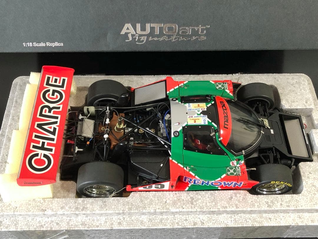 ★絶版！オートアート ￼￼1/18 マツダ787B 1991年ル・マン優勝車