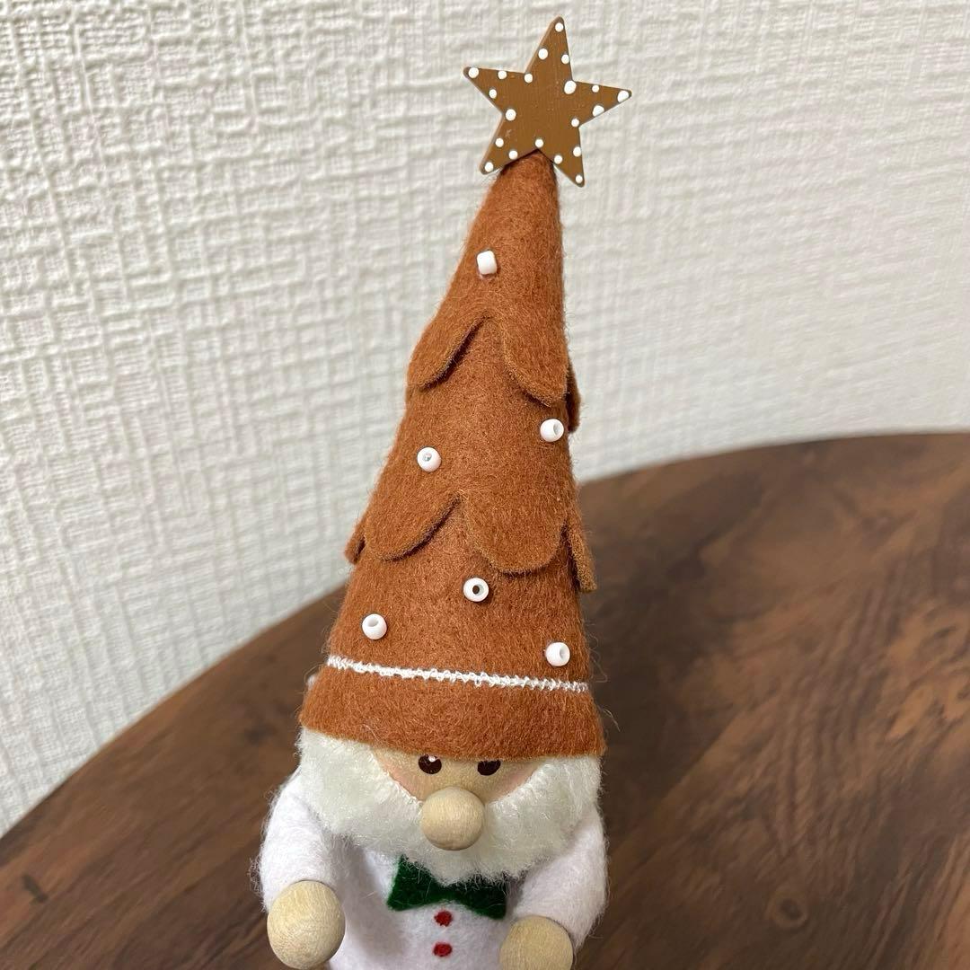 ノルディカニッセ　ツリー帽子のサンタ　ジンジャークッキー