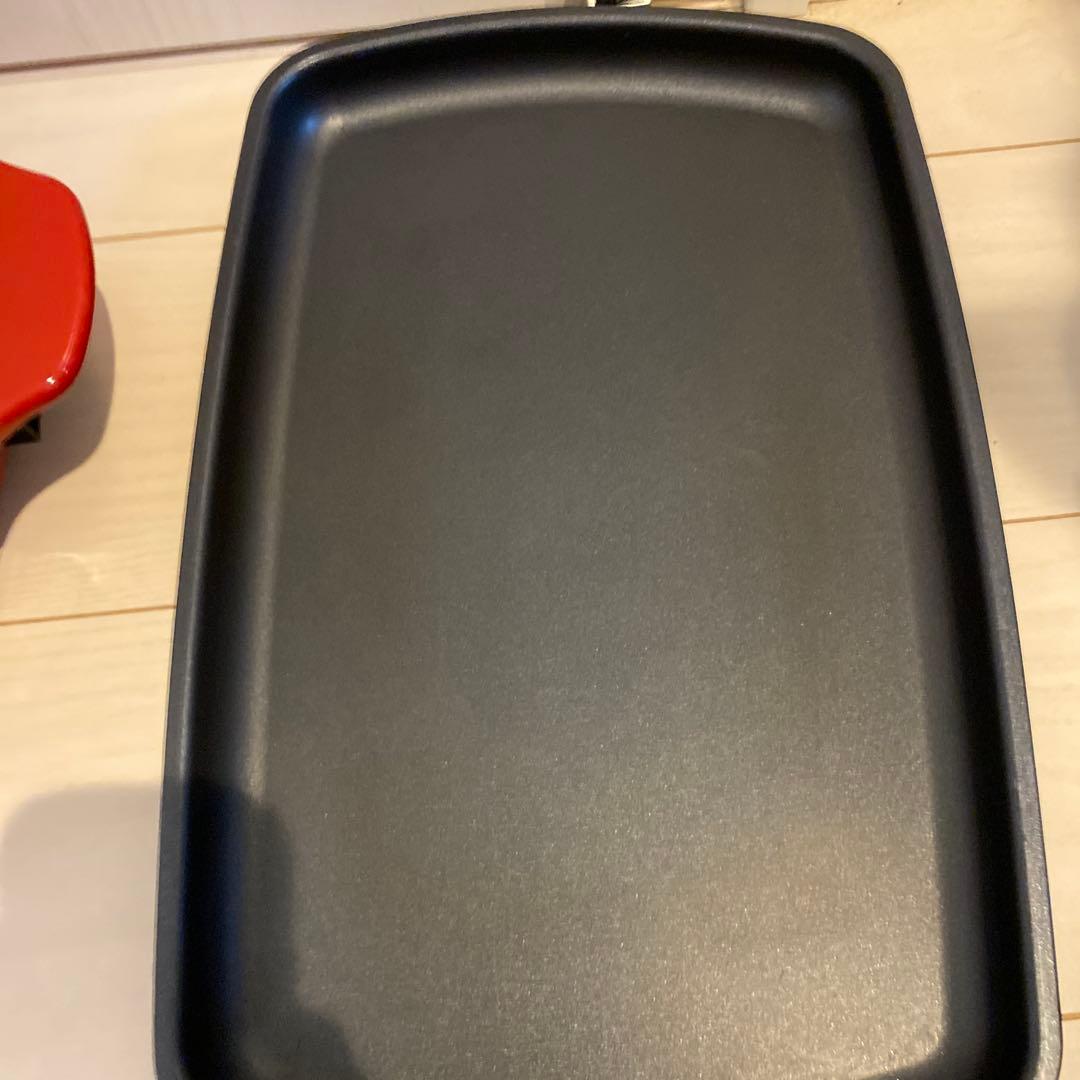 BRUNO ブルーノ ホットプレート グランデ BOE026 レッド　赤