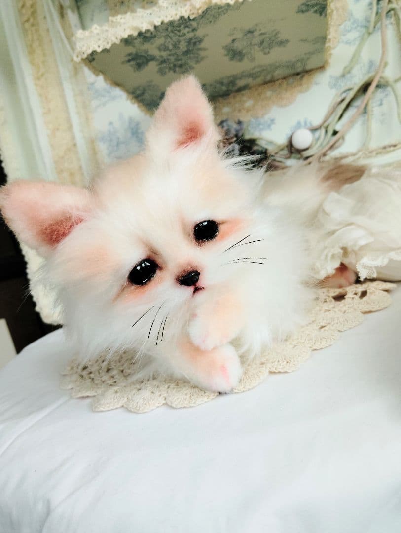 ベビー♡赤ちゃんきつね♡飼ってみませんか❤アートドール♡ぬいぐるみ♡