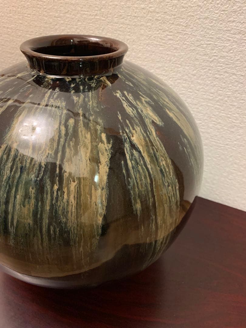 【高取焼・壺】初代　鬼丸雪山・壺・1点限定(ツボ)・至高の逸品