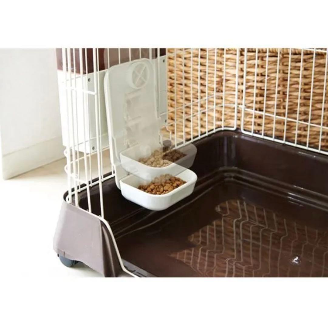 マルカン　ペット用　自動給餌器 オートフィーダー　ケージ取付タイプ　コンセント