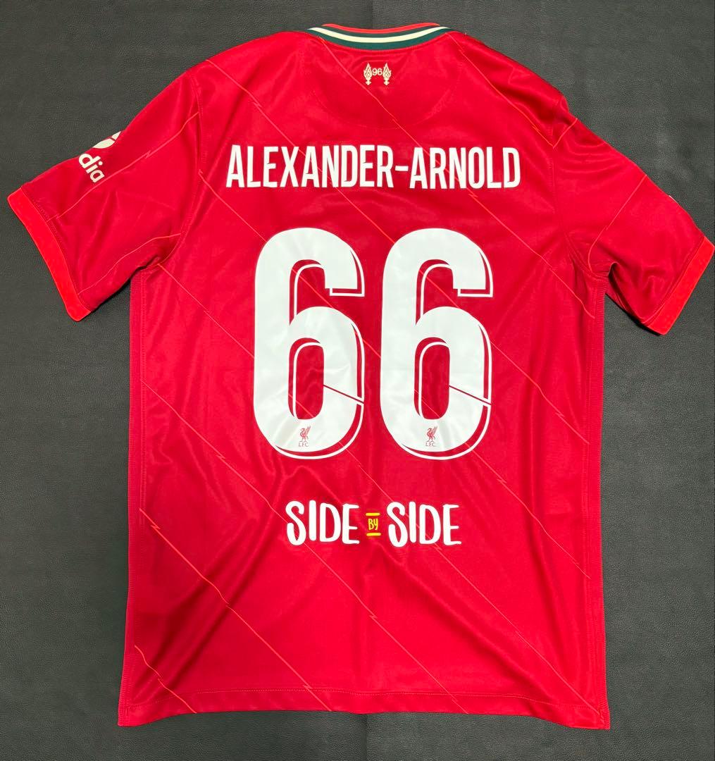 【美品】リバプール アーノルド 21/22 ユニフォーム Lサイズ相当