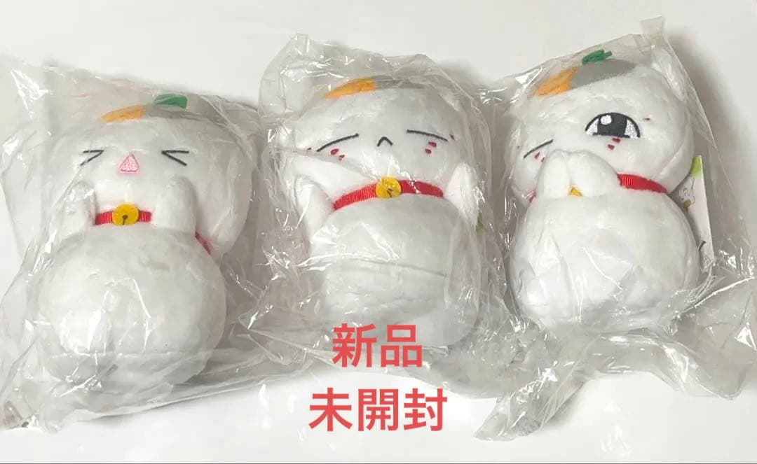 夏目友人帳 トリプルニャンコ先生ぬいぐるみ 1号 2号 3号 セット 劇場版