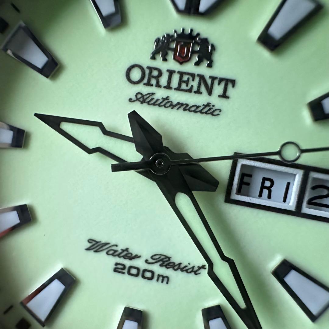 希少 ORIENT MAKO XL 全面蓄光 ルミブライト FEM75005R9