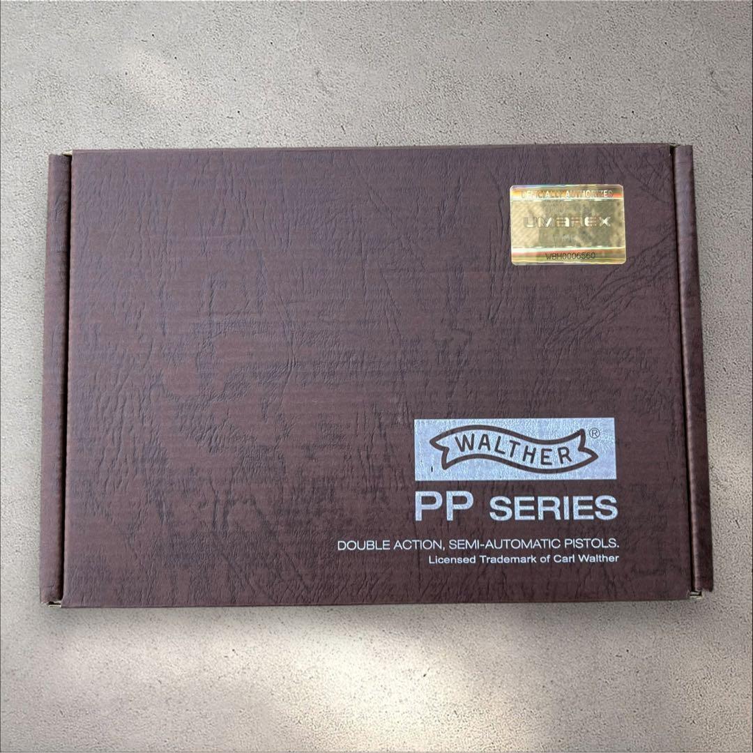 【未使用に近い】マルゼン　ワルサーPPKガスブローバック　クラシック