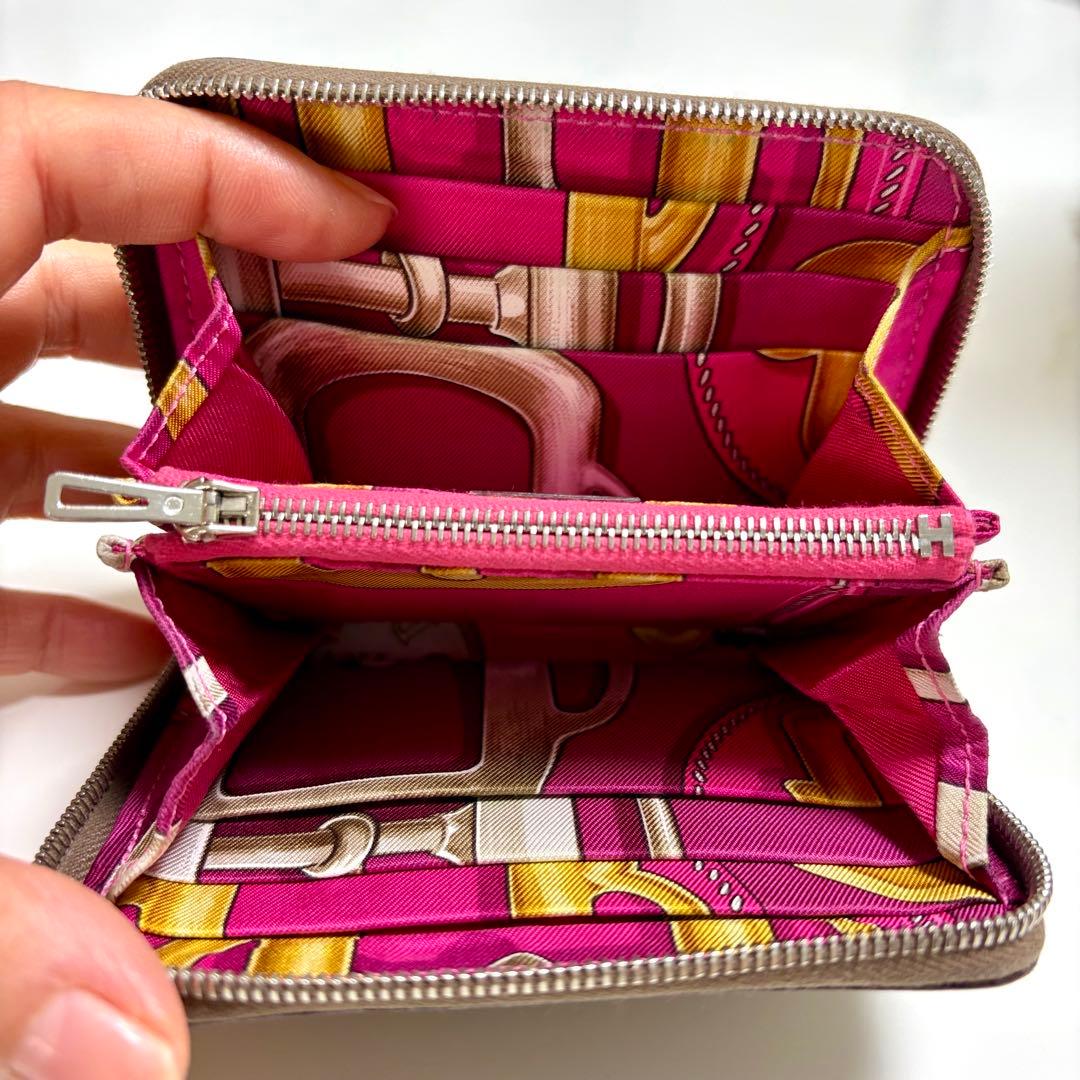 N*a様 HERMES エルメス シルクインコンパクト ケース 財布 エト