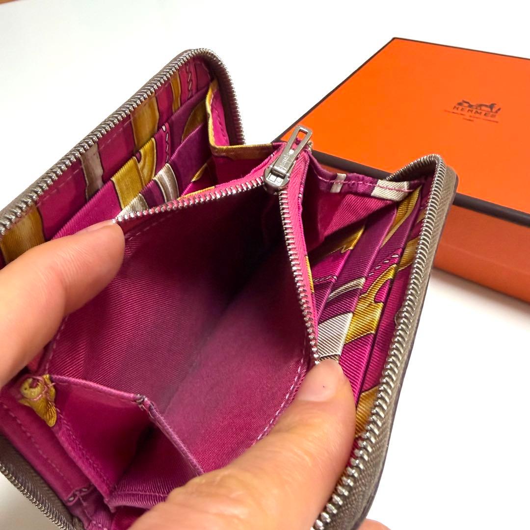 N*a様 HERMES エルメス シルクインコンパクト ケース 財布 エト
