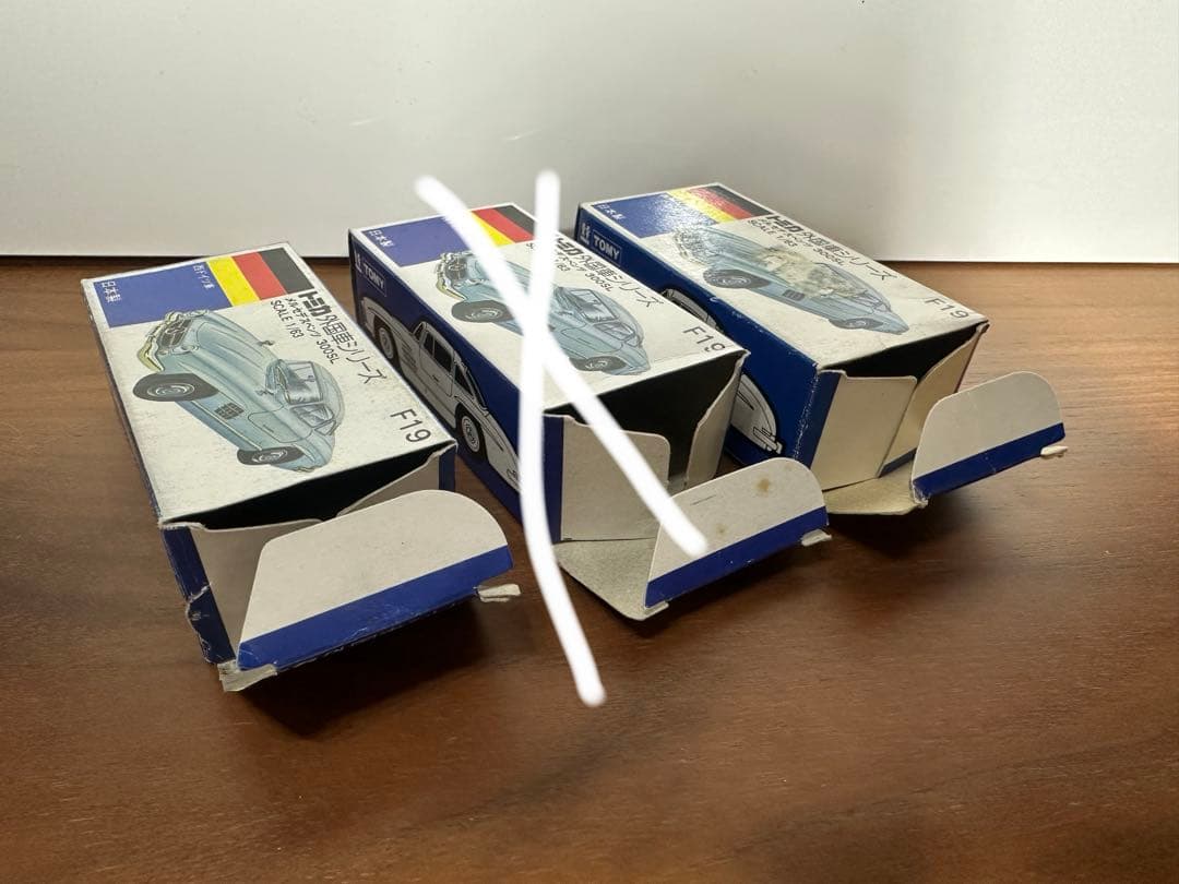 ★2台セット★ トミカ F19 1/63 メルセデス ベンツ 300SL