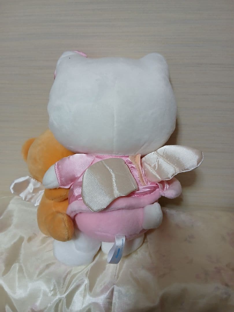 ハローキティエンジェル　くま♡うさぎ　ぬいぐるみセット