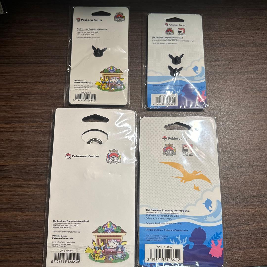 ポケモン　WCS 2024 ホノルル　ピカチュウ　4点セット