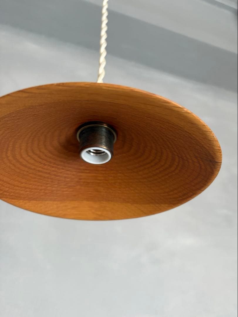 クランクマルチェロkrank marcello ウッドシェード ペンダントライト