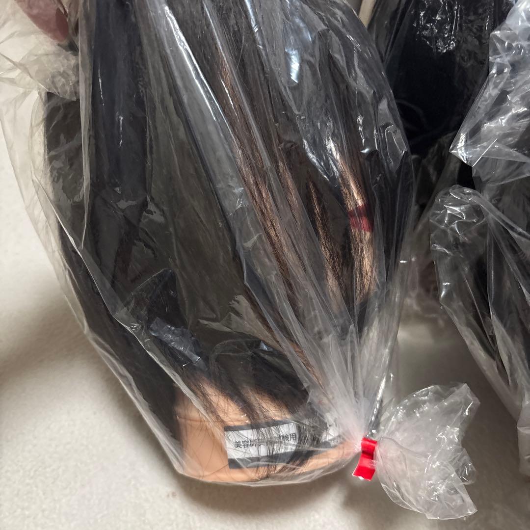 美容国家試験　本番用ウィッグ　7体　カットウィッグ