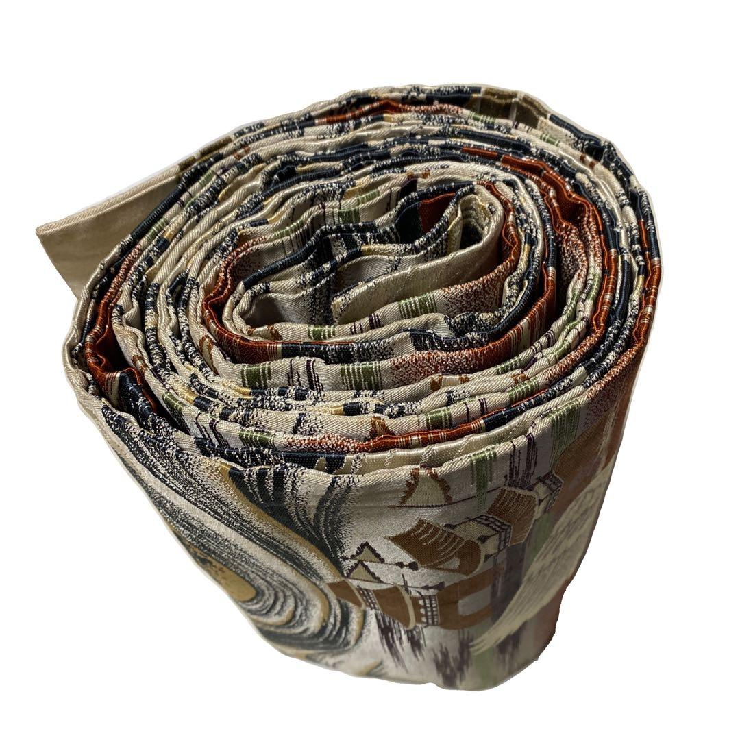 【専用です】 飛鶴 荒海 竜宮城 丸帯 古布 リメイク素材