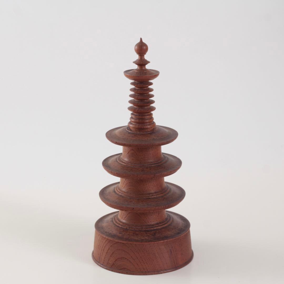 百万塔 仏教美術 古道具 アンティーク オブジェ