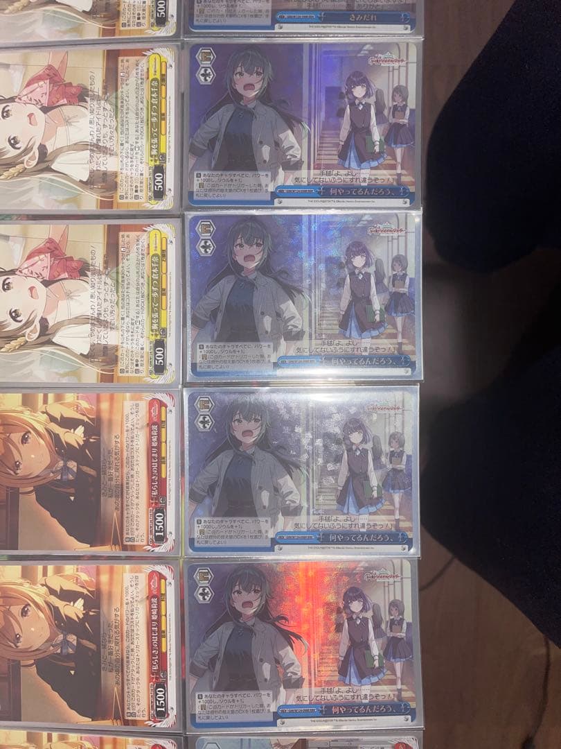 ヴァイスシュヴァルツ 学園アイドルマスター アイヴイ 月村手毬 美鈴デッキ 8門