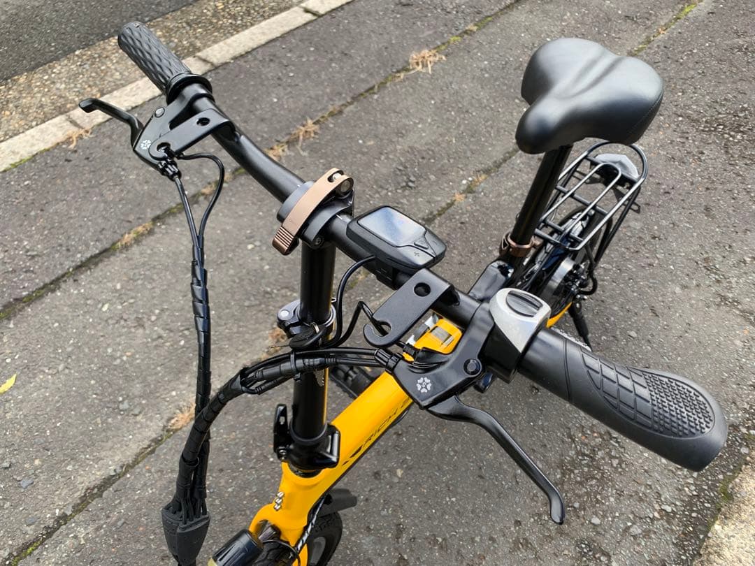 【動作確認済】送料無料RICH BIT折り畳み電動アシスト自転車14インチ