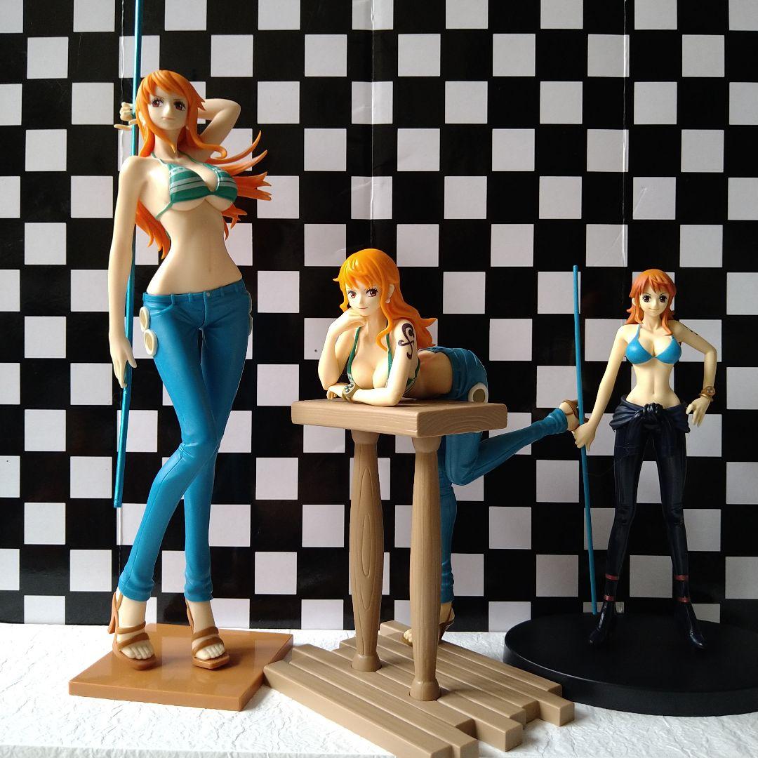 ワンピース　フィギュア　麦わらの一味　ナミ　２３体　ジャンクおまけ　２体　セット