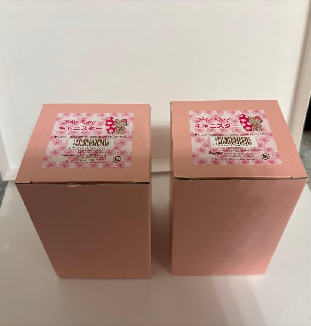 サンリオ ハローキティVIVITXGIRLS ダイカットレイ2キャニスター2