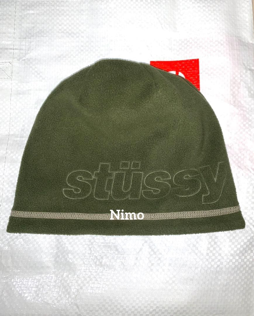 Stussy ビーニー キャップ　CAMO Y2K KPOP