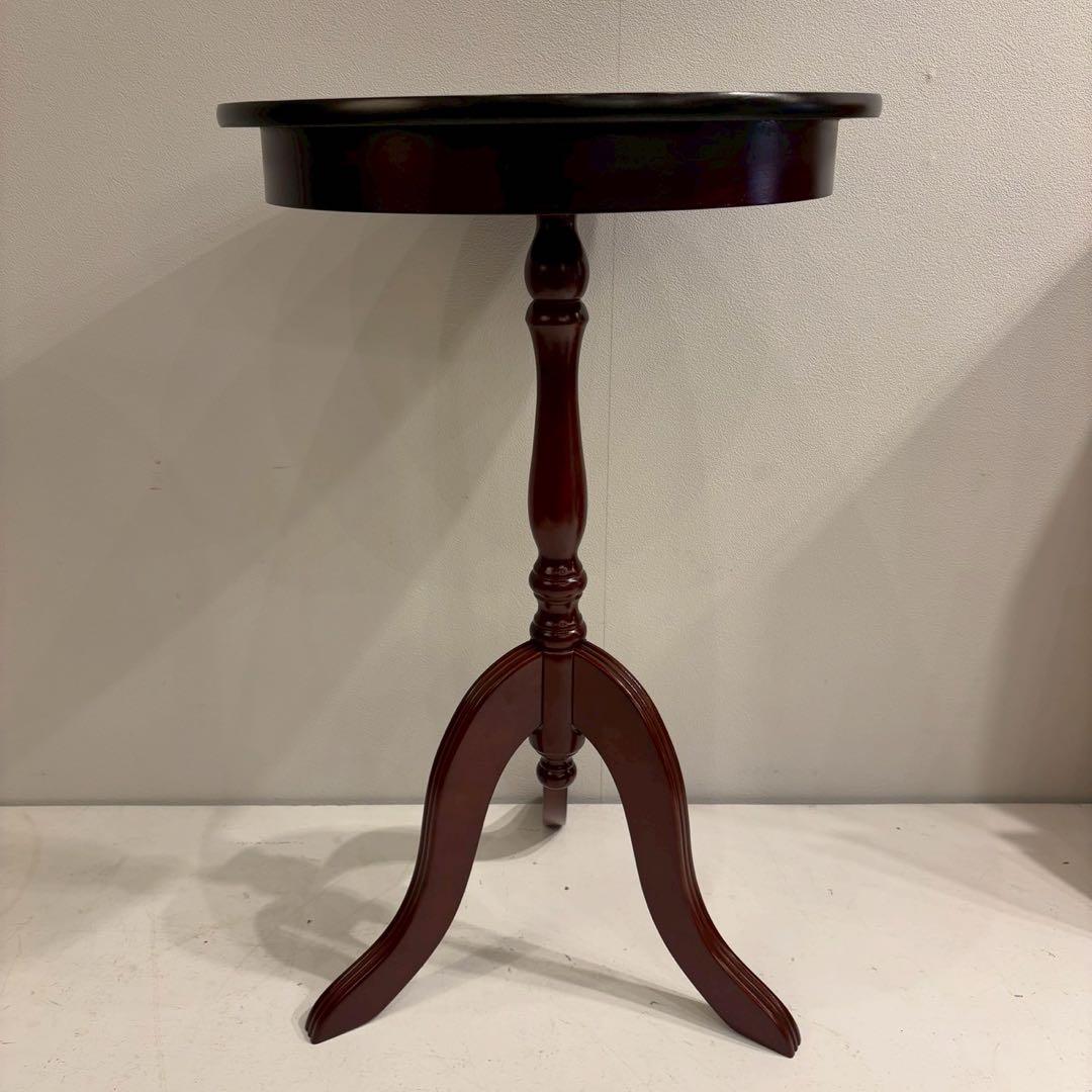 マホガニー 3脚 ティーテーブル　テーブル サイドテーブル カフェテーブル
