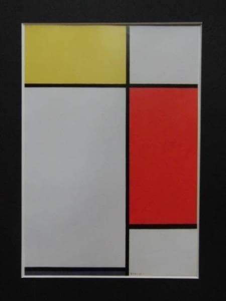Piet Mendrian、海外版超希少レゾネ、新品額付