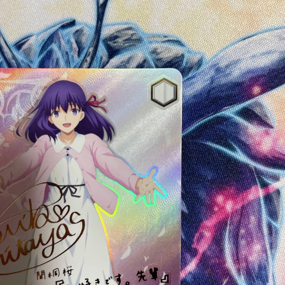 ヴァイスシュヴァルツ Fate　“spring song”桜　サイン　SEC