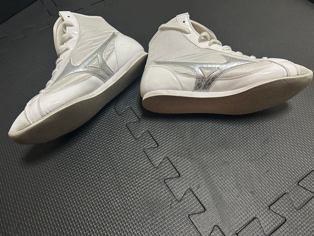 Mizuno ボクシングシューズ ホワイト 最新モデル
