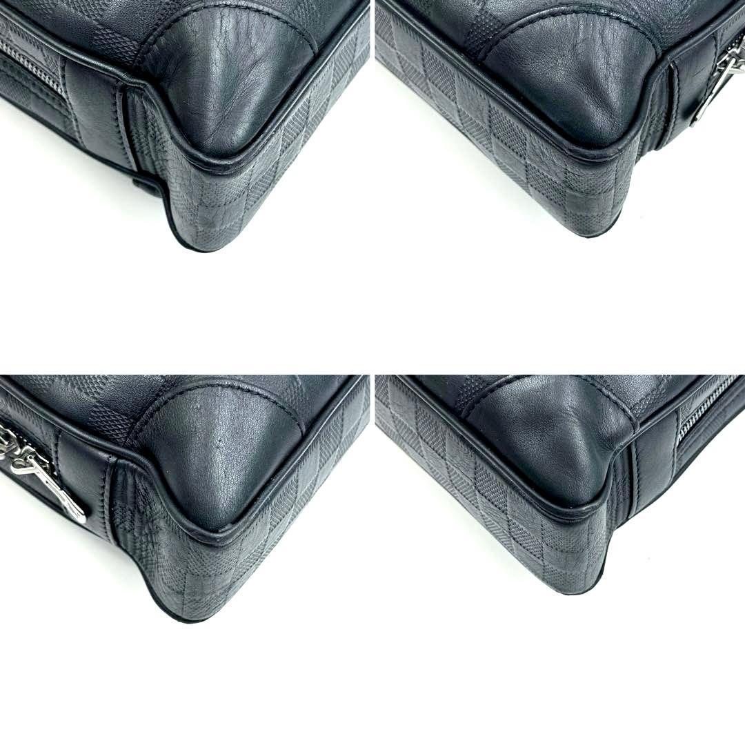 アライルイヴィトン ダミエアンフィニ ポルトドキュマン ヴォワヤージュ