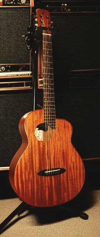 Anuenue MY20 マホガニー ミニギター pu フィッシュマン