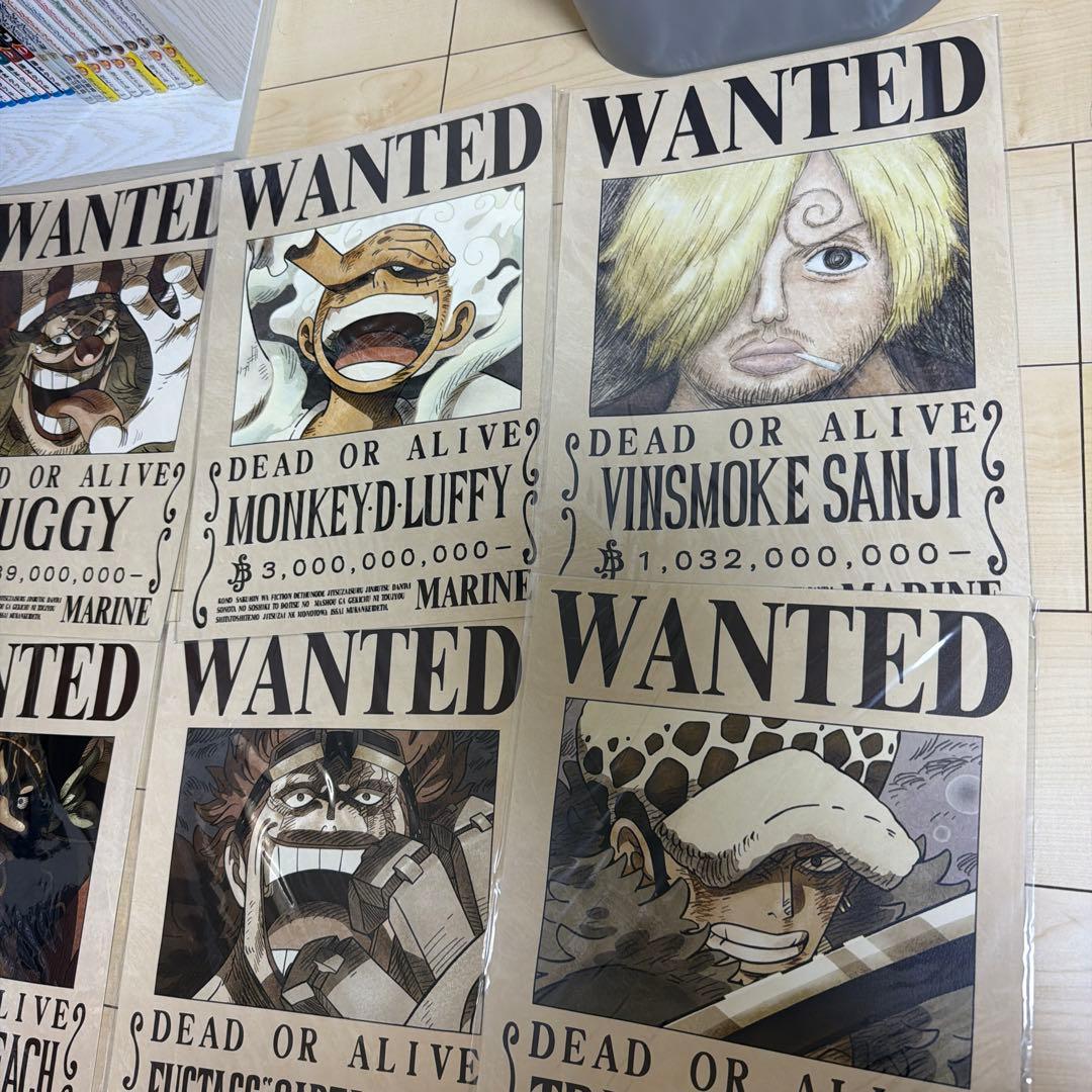 ワンピース ウォンテッドポスターセット