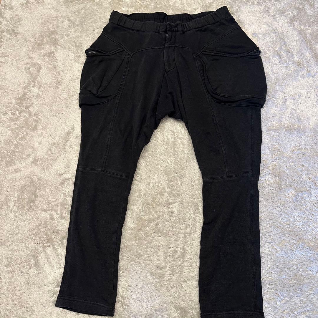 超希少　ヨウジヤマモト　サルエル　パンツ　メンズ　サイズ3 カーゴパンツ　シルク