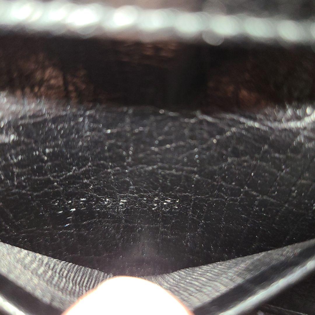 極美品☆GUCCI グッチ ブラック レザー キーケース 6連 Gロゴ 箱付き