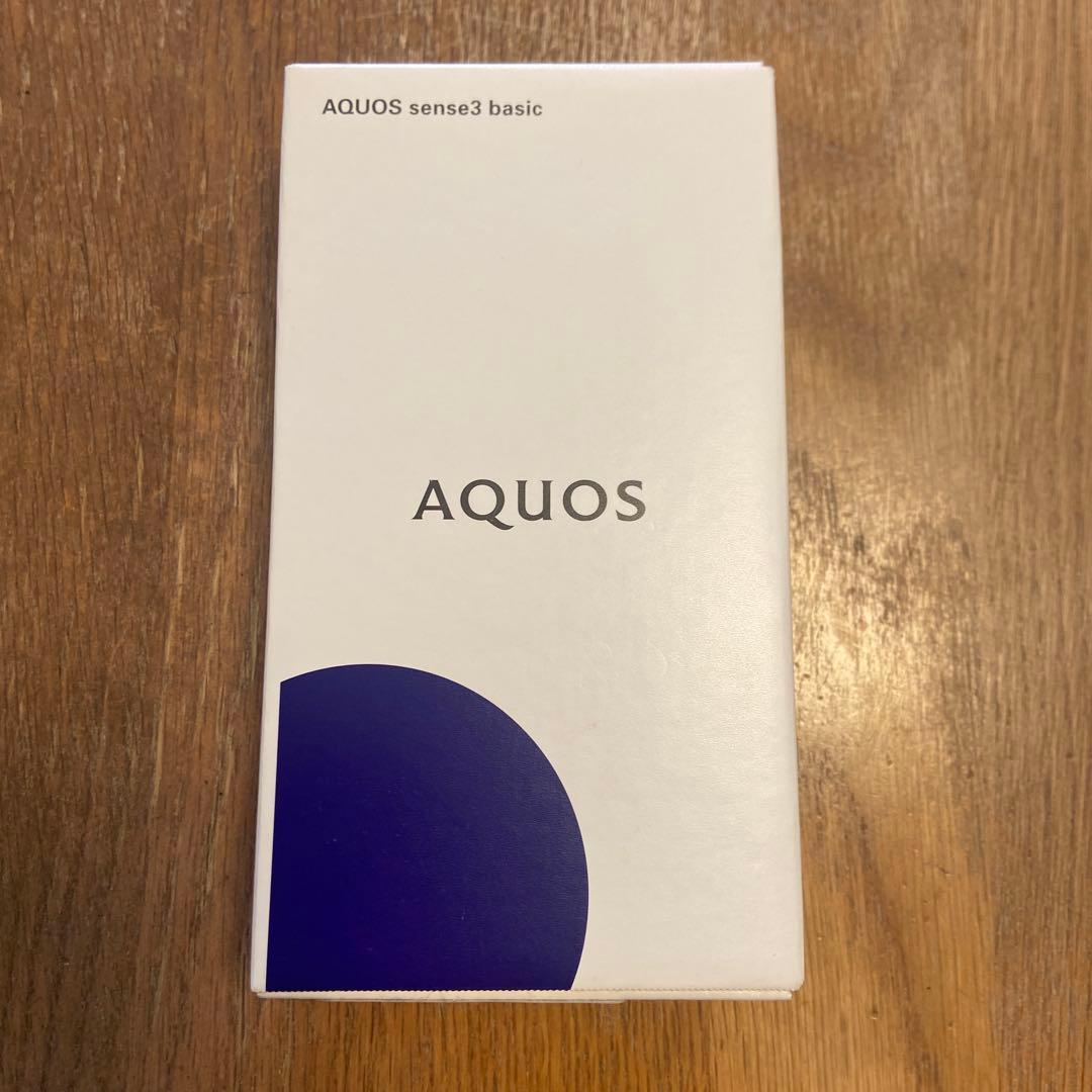SHARP AQUOS sense3 basic ブラック