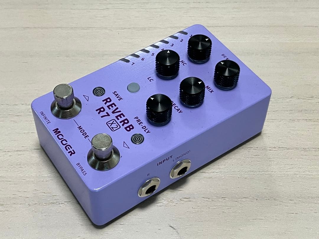 MOOER REVERB R7 X2 リバーブ