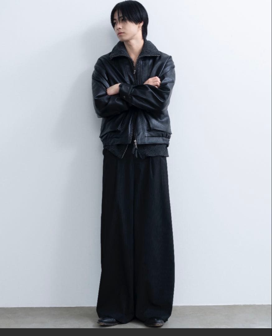 【一回のみ着用SINSS】A2 short flight jacket Lサイズ