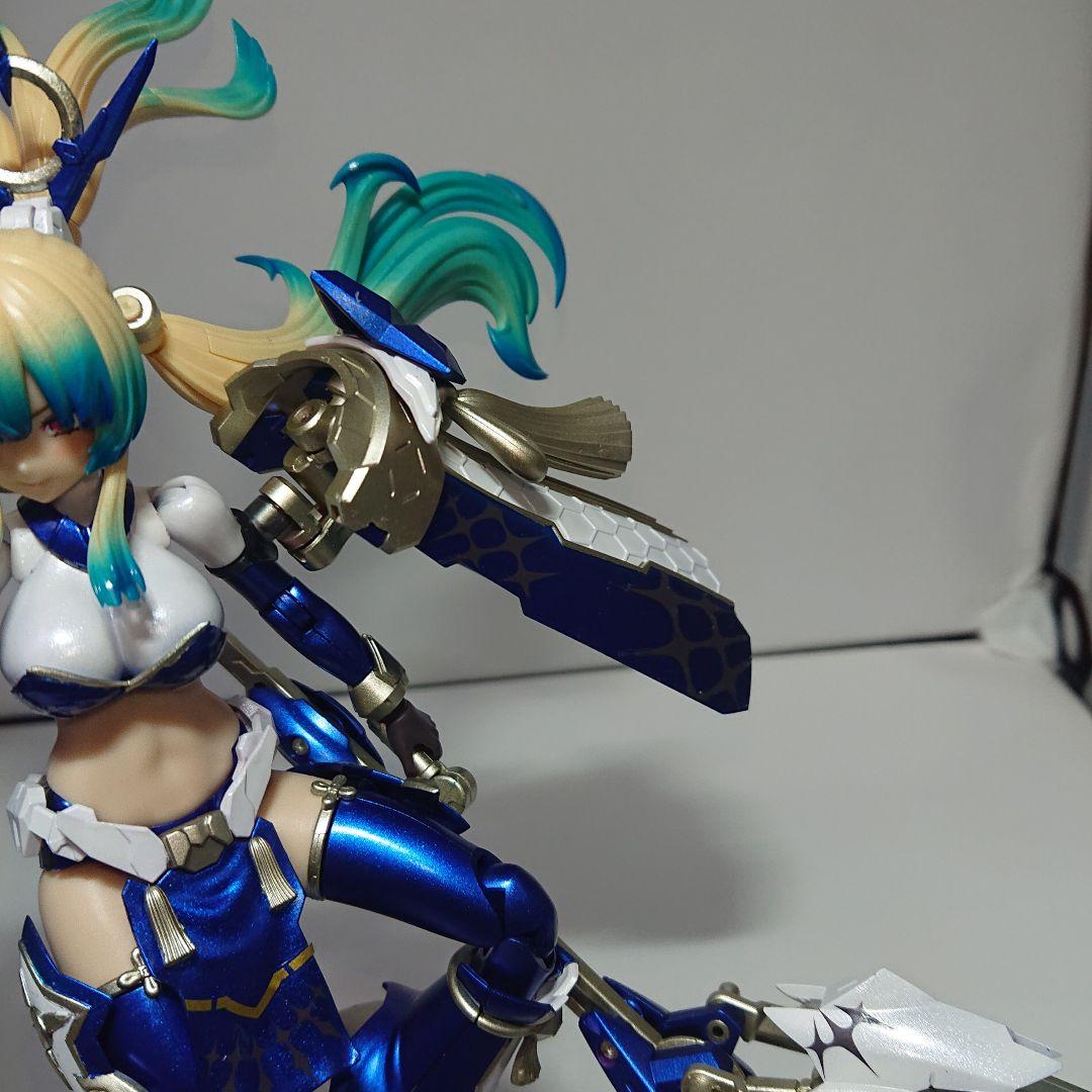 塗装完成品 メガミデバイス 皇巫 アマテラス 日蝕 ジャンク品 オリジナルカラー